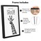 Americanflat Gallery-Style Picture Frame with Mat - Showcase Artwork, Prints, and Photos - Shatter Resistant Glass - Hanging Hardware with Drywall Anchor